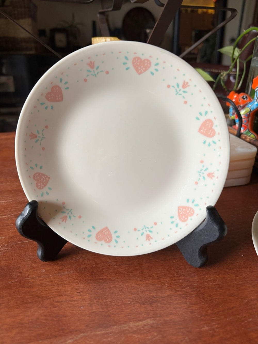 Corelle by Corning 7” "Forever Yours" Bread and Butter plate vintage